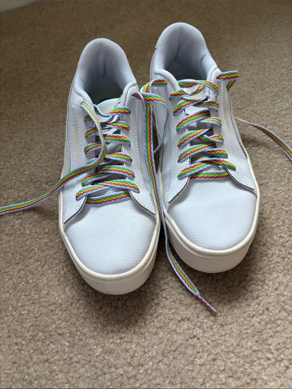 Puma Kaia White Sneakers 8
